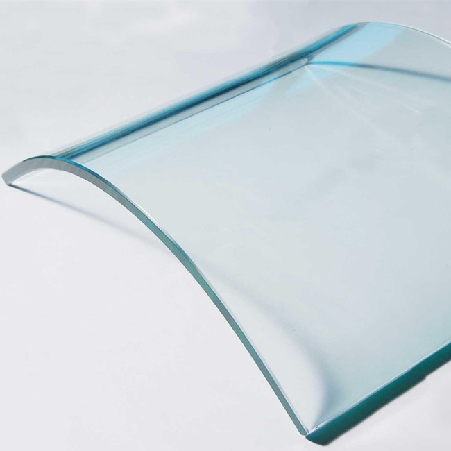 Vidrio curvado templado GLASSCURCID SECUR – detalle de la pieza